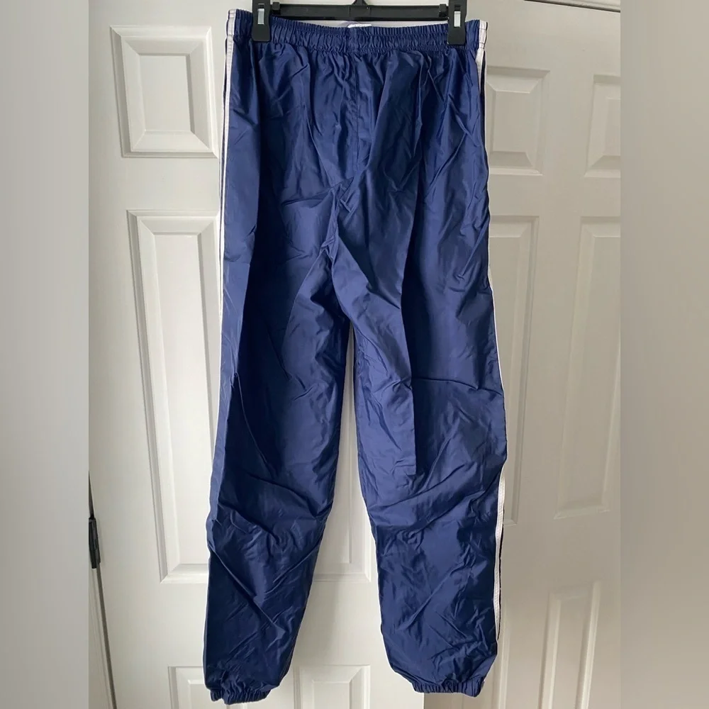 Adidas athletic windpants. Royal blue. Size L